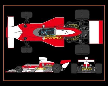 Tamiya 1/12 M23 McLaren Texaco F1 (1974) Fitipaldi Hulme Unassembled 