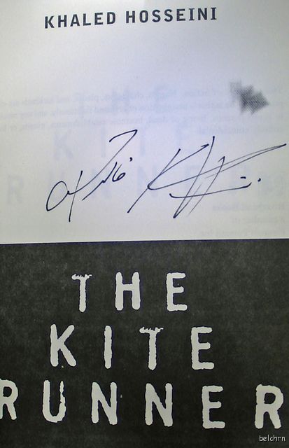 The Kite Runner   SIGNED Khaled Hosseini   Uncorrected Proof   Rare 