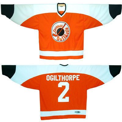 OGIE OGILTHORPE Syracuse BULLDOGS jersey SLAP SHOT  