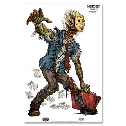   Targets, Zombie Targets, 23x35 Targets, Posters, Zombie Posters  