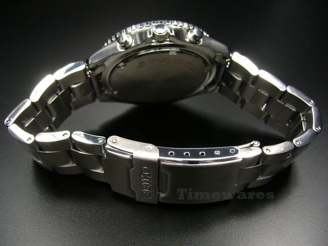 Seiko Chronograph Flightmaster Watch 100M SND255P1  