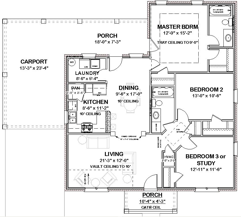 The Zoe Floor plan