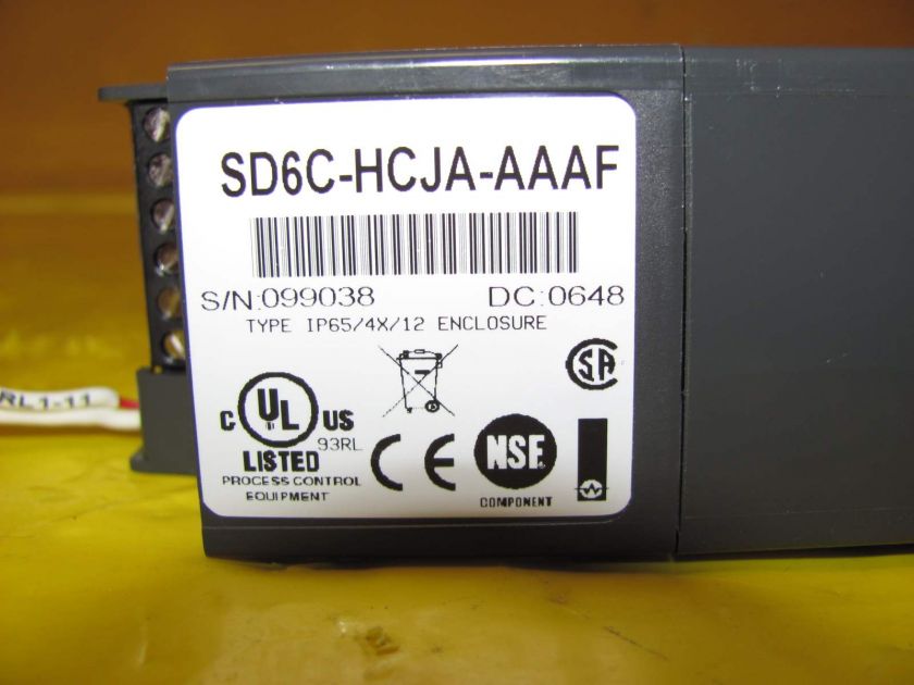 Watlow SD Temperature Controller SD6C HCJA AAAF NEW  