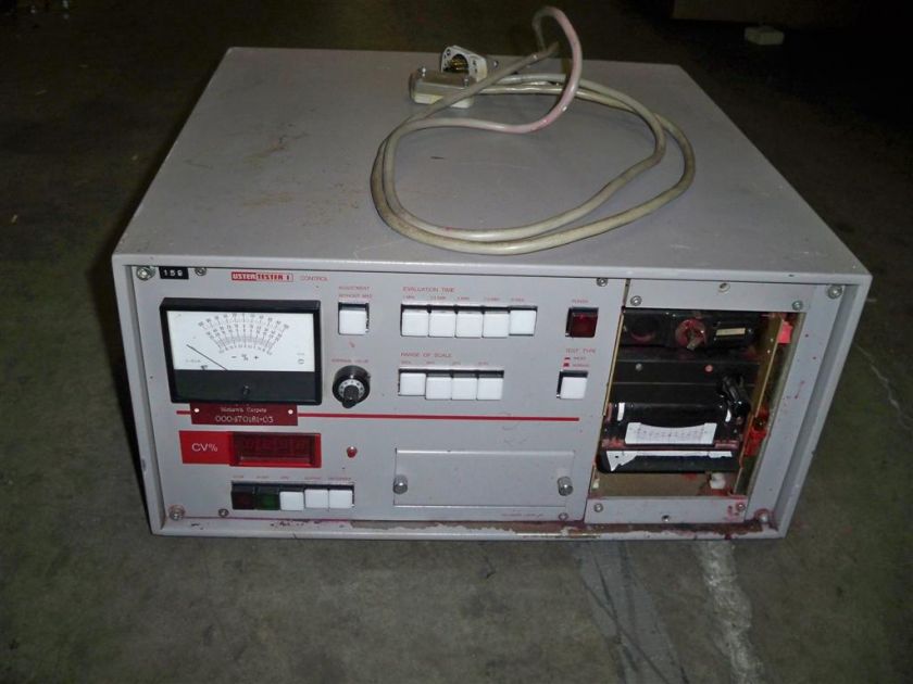 Zellweger Uster Tester 1 Yarn Control Unit UT1 CO 4752  