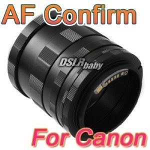 AF Confirm Macro Extension Tube for Canon 20D 30D 1000D  