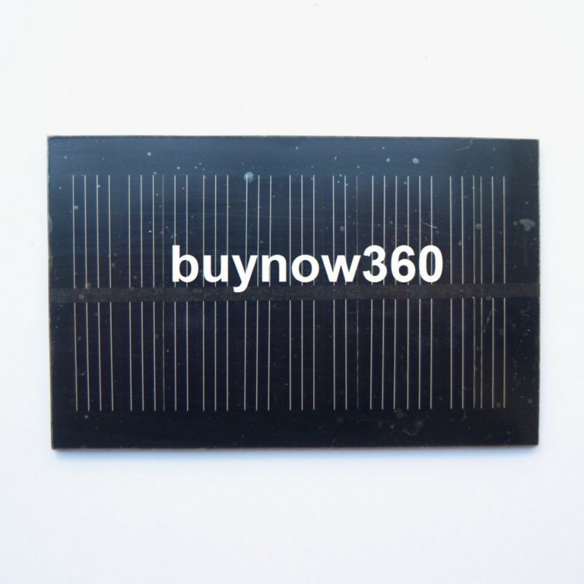 New 1 PCS 6V 120mA 0.72W Solar Panel Power Cell Charger  