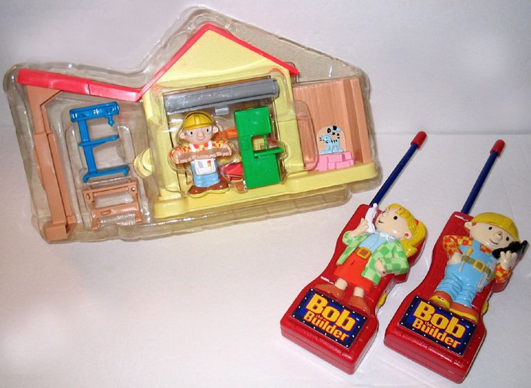 Bob The Builder Hasbro PLAYSET & WALKIE TALKIES By Tiger  