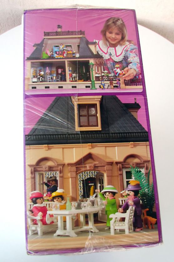 LARGE PLAYMOBIL VICTORIAN MANSION DOLLHOUSE # 5305 GEOBRA 1990 MISB 