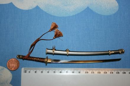 3R DID 1/6TH SCALE WW2 JAPANESE COMMANDER IN CHIEF SWORD MADE OF METAL 