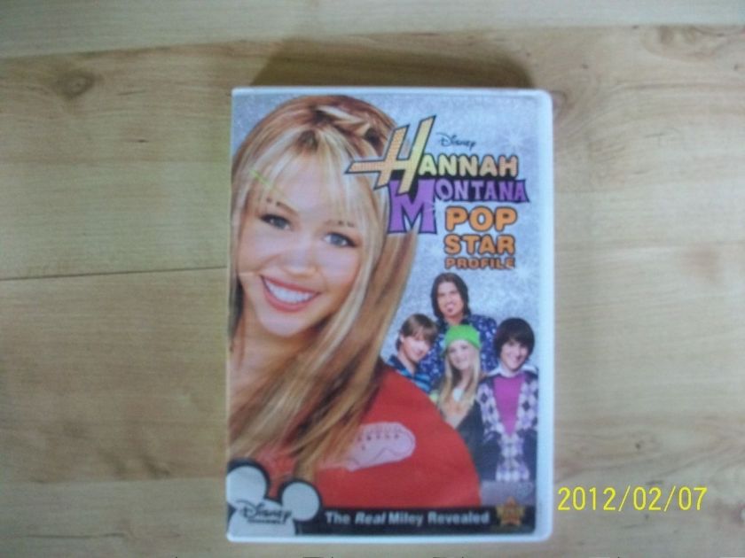 Hannah Montana DVD Pop Star Profile New  