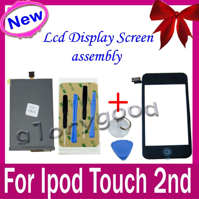 Digitizer frame Assembly + LCD for iPod Touch 2nd GEN  