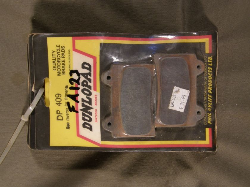 Dunlopad Brake Pads   XVZ 13 1300 XV 1600 1700 86 05  