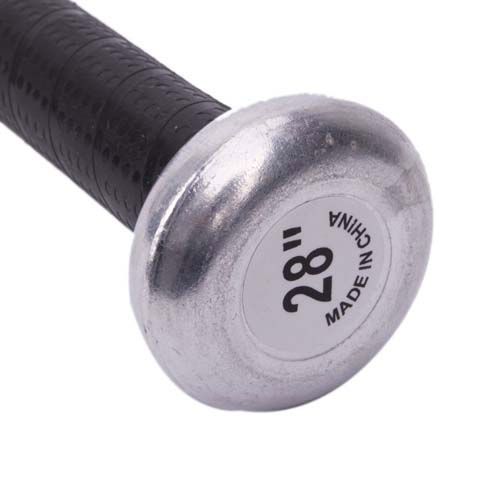 New 28 Aluminum Alloy Rubber Grip Baseball Bat White  