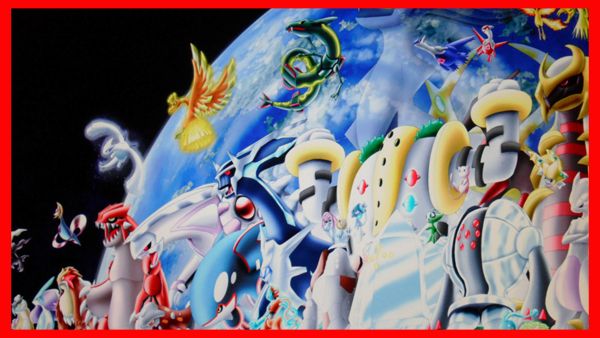 Pokemon All Star Elite Legendary Pokemon card play mat  