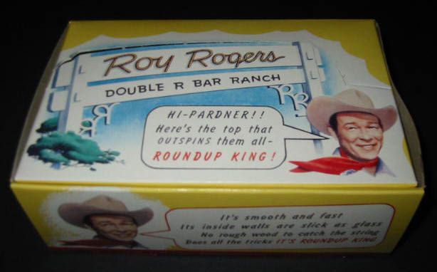 Old 1950s ROY ROGERS & Trigger YO YO Display BOX Empty  