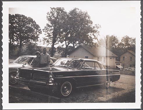 Vintage Polaroid Photo 1963 Pontiac Catalina 474395  