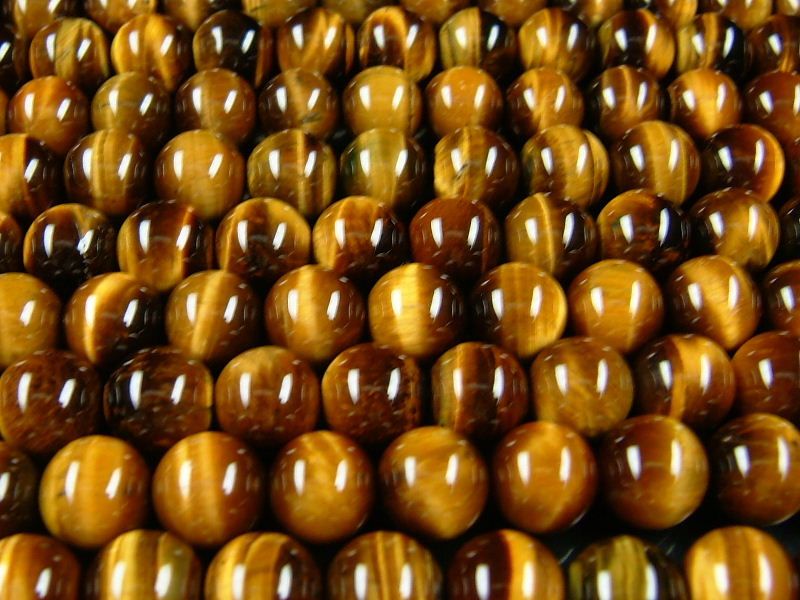 10mm AAA Grade nature tiger eye stone beads strand 16  