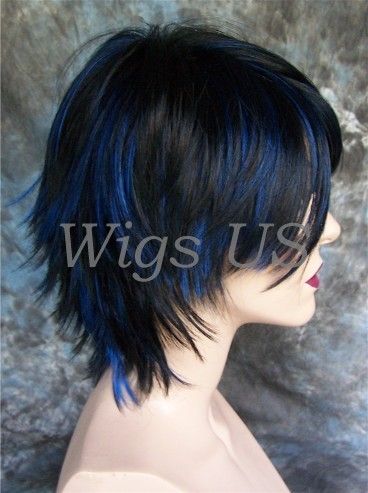 Color #1Hd.Blue = Jet Black with Blue highlights