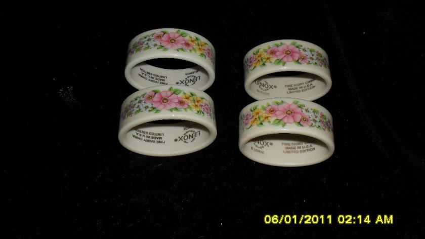 Lenox 4 Constitution Pattern Napkin Holders  