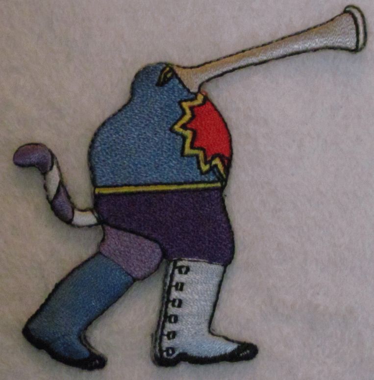 THE BEATLES YELLOW SUBMARINE PATCH THE VACUUM CARTOON  