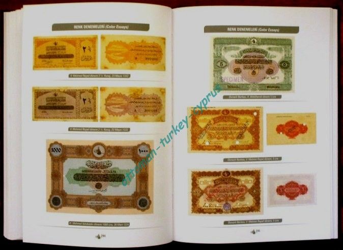 OTTOMAN EMPIRE Circulation of the Armenian Church BANKNOTES CATALOG 