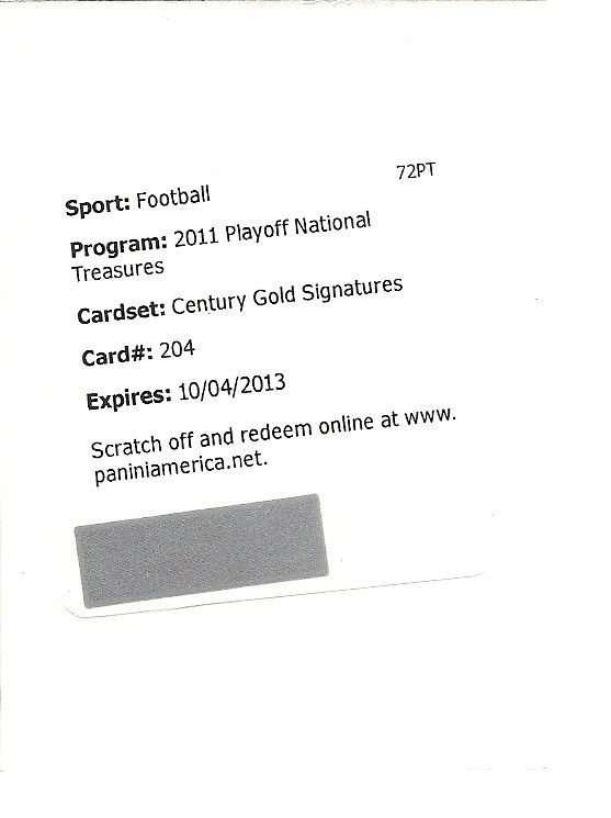 2011 NATIONAL TREASURES RC AUTO PATCH LOT SICK CASE BREAK HUGE BV 