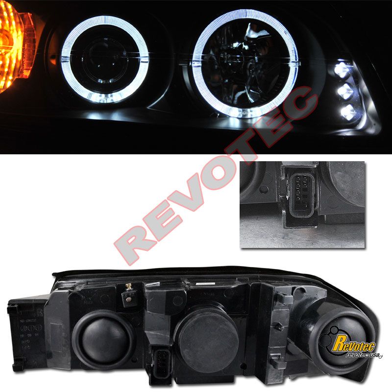 2000 2005 CHEVY IMPALA HALO PROJECTOR HEAD LIGHTS SS SL  