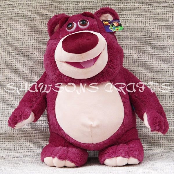 DISNEY PIXAR TOY STORY 3 PLUSH STUFFED BEAR 16 LOTSO  