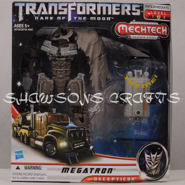 TRANSFORMERS MOVIE 3 DOTM VOYAGER CLASS MEGATRON FIGURE 653569589358 