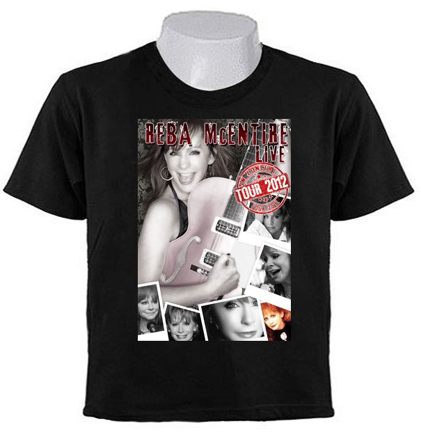 REBA McENTIRE TOUR 2012 COUNTRY MUSIC concert T SHIRTS  