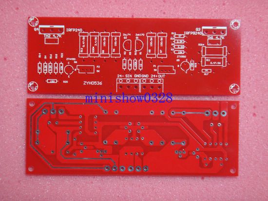 2PCS PASS F5 Class A Amplifier pcb 25W  