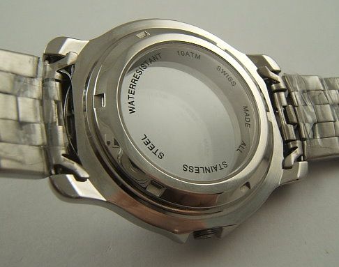 BWC CASE WITH BRACELET AND DIAL FOR VALJOUX ETA 2824 2 SWISS MADE 