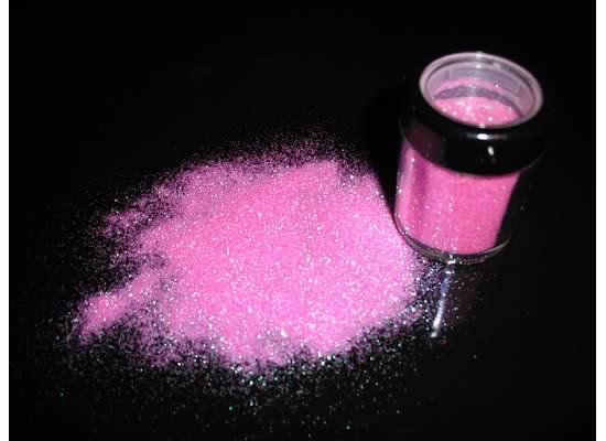 D00131 PREMIUM Grade Ultra Fine Glitter Hot Pink Laser  