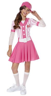 Child Large Child BaseBall Girl   Girl Costumes  