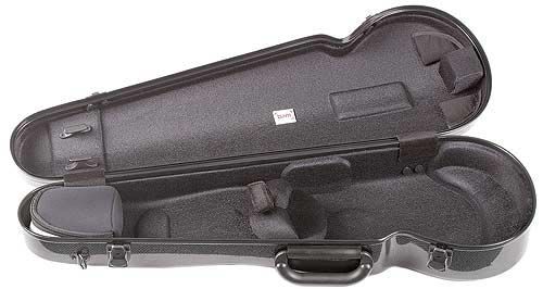 Bam France Contoured Hightech Black 4/4 Violin Case  