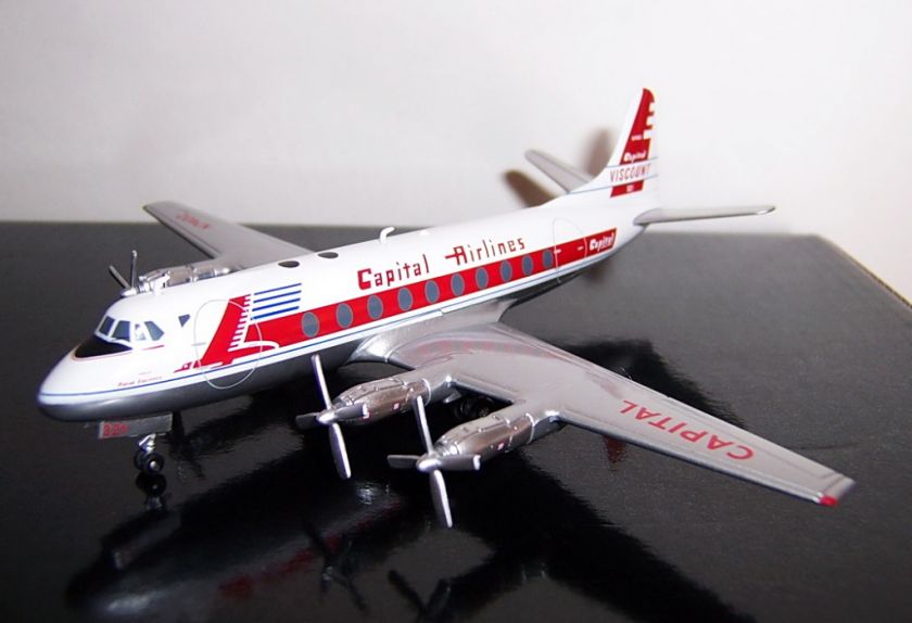 HOBBYMASTER 1200 VICKERS VISCOUNT `CAPITAL AIRLINES` N7402  