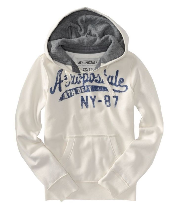 Aeropostale mens pull over sweatshirt hoodie   Style# 3389  