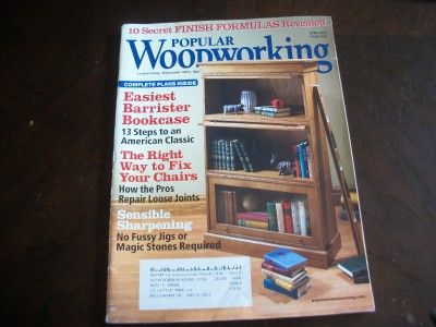 LOT OF 20 DIY WOOD WORKING POPULAR WOODWORKING MAGAZINES PROJECTS 