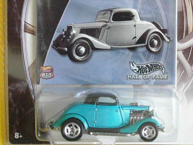 HOT WHEELS Hall of Fame Greatest Rides 1934 Ford Coupe 027084008319 