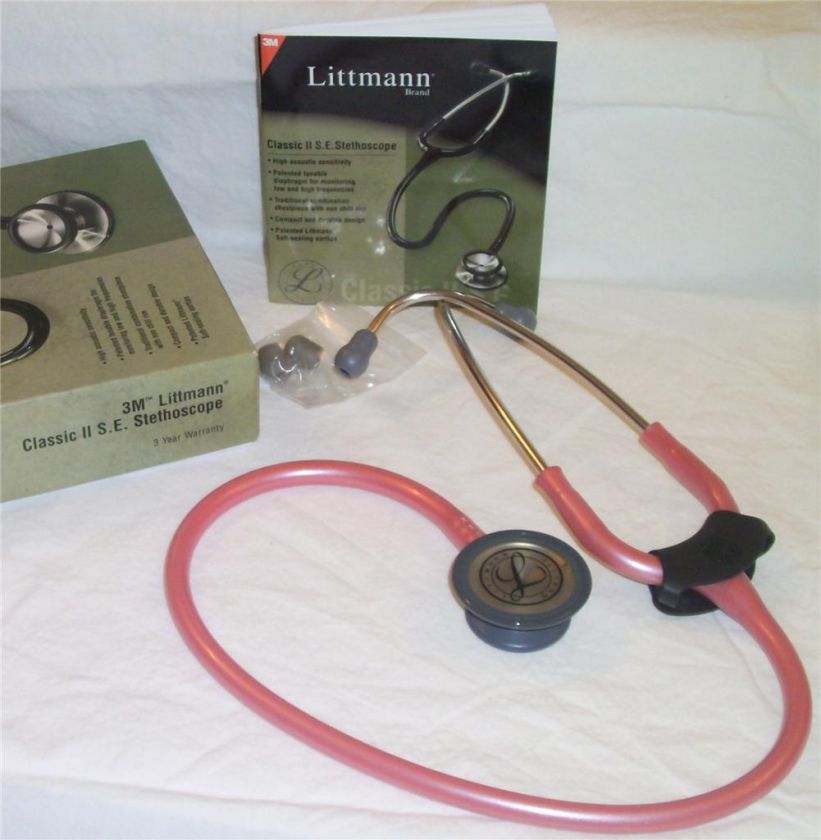 3M Littmann Classic II SE Stethoscope PEARLPINK 2817  