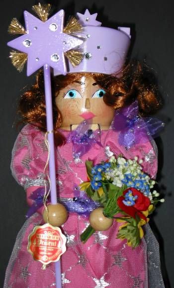 SIGNED KARLA STEINBACH GOOD WITCH GLINDA NUTCRACKER  