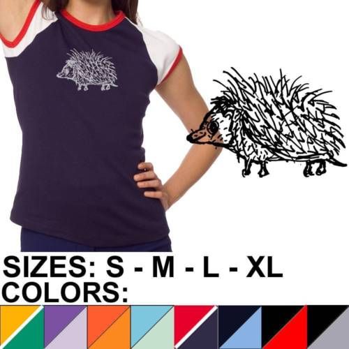 Hedgehog American Apparel Cap Sleeve Raglan T (4377)  