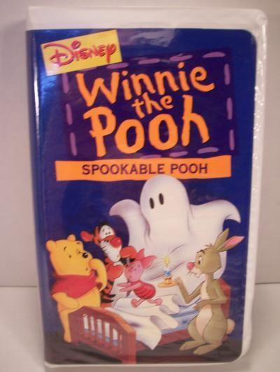 Disney Winnie The Pooh Spookable Pooh VHS Tape 786936678338 on PopScreen