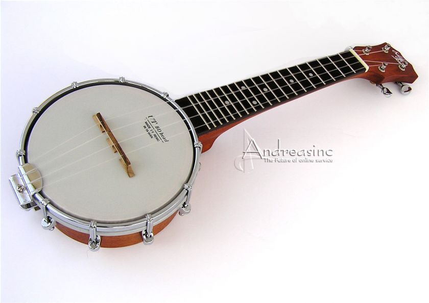 NEW EDDY FINN OPEN BACK SOPRANO BANJO UKULELE BANJULELE UKE ~ EF UB 1 