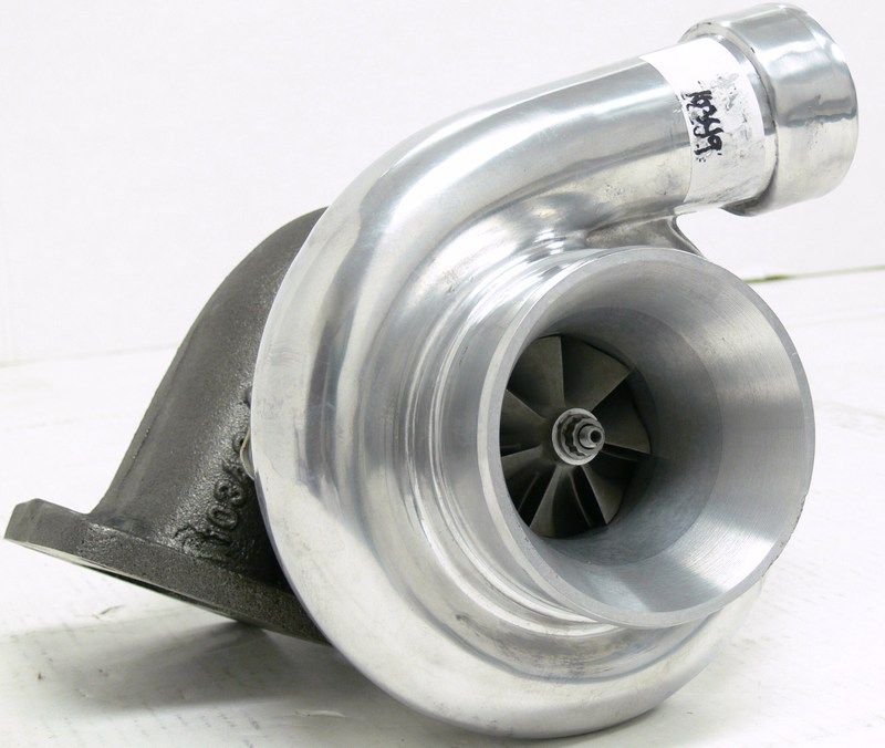 OBX T04E Turbocharger T4 V Band Turbo 64 Trim 0.96 A/R  