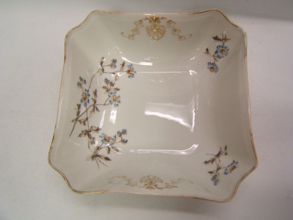 Haviland Limoges C.H. Field Square Serving Bowl Vintage  