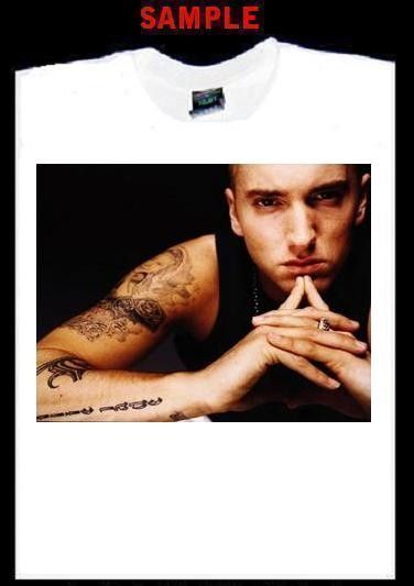 EMINEM CUSTOM PHOTO T SHIRT TEE marshall mathers 819  