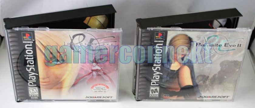 Parasite Eve 1 & 2 II PS1/PS2/PS3 Pre owned Rare OOP  