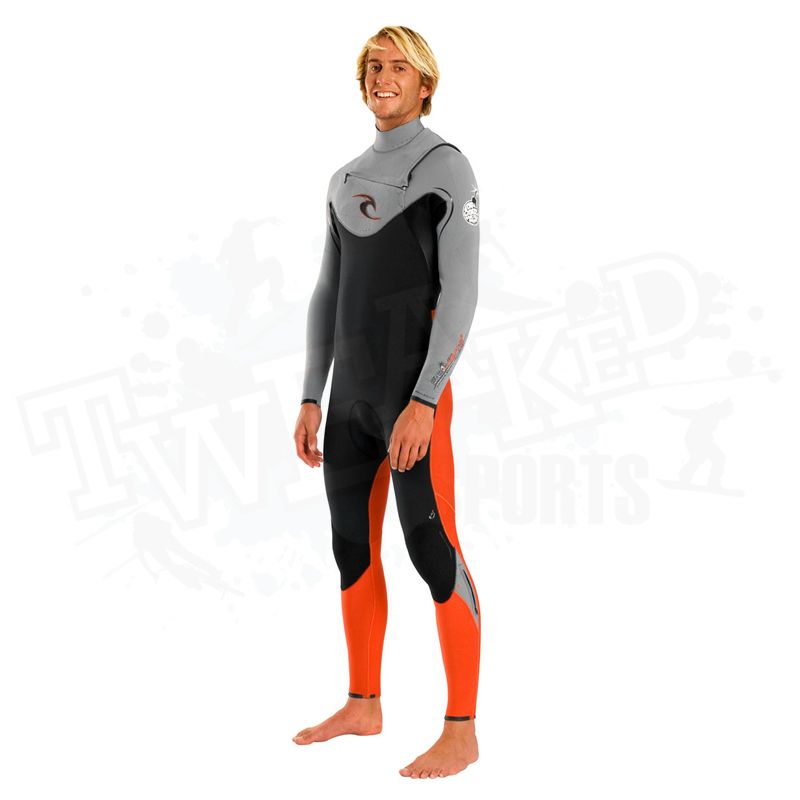 Rip   Curl pro Wetsuit 3/2 de Fullsuit de cremallera de pecho de la E 