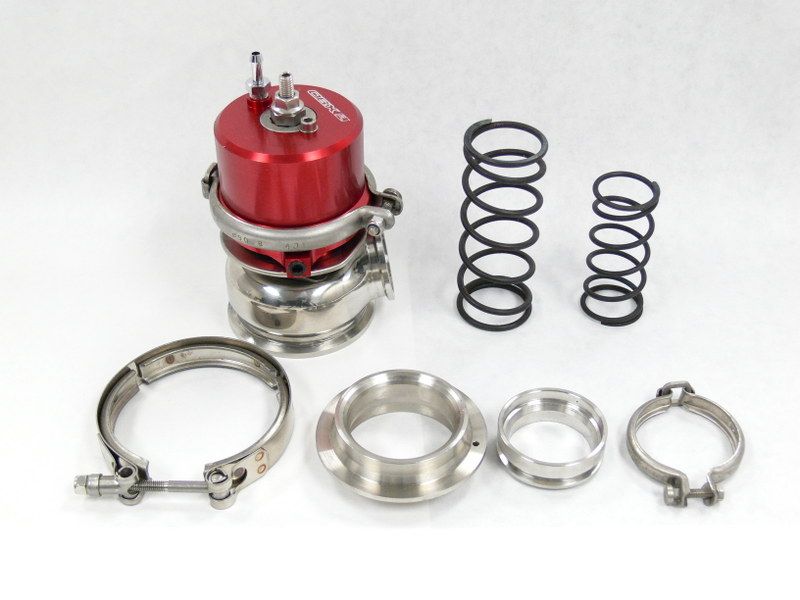 OBX 60MM V Band WASTEGATE EXTERNAL WG60 GT II RED NEW  